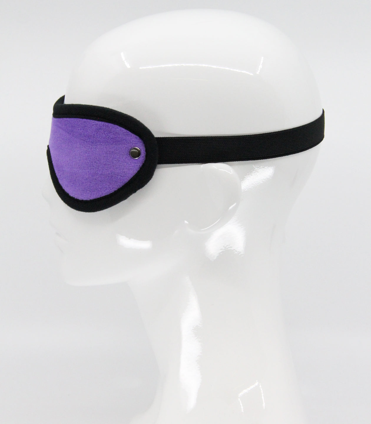 Love In Leather Soft Faux Fur Blindfold BLI016