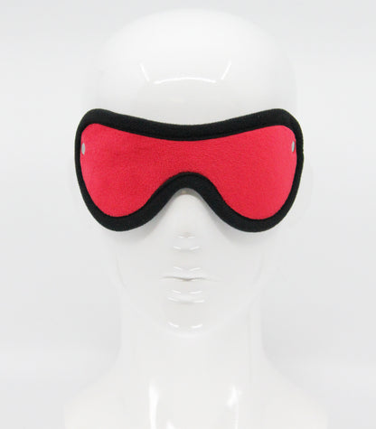 Love In Leather Soft Faux Fur Blindfold BLI016