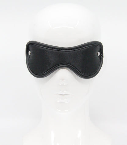Love In Leather Satin Blindfold BLI036