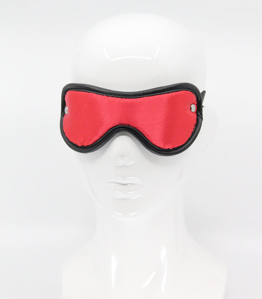 Love In Leather Satin Blindfold BLI036