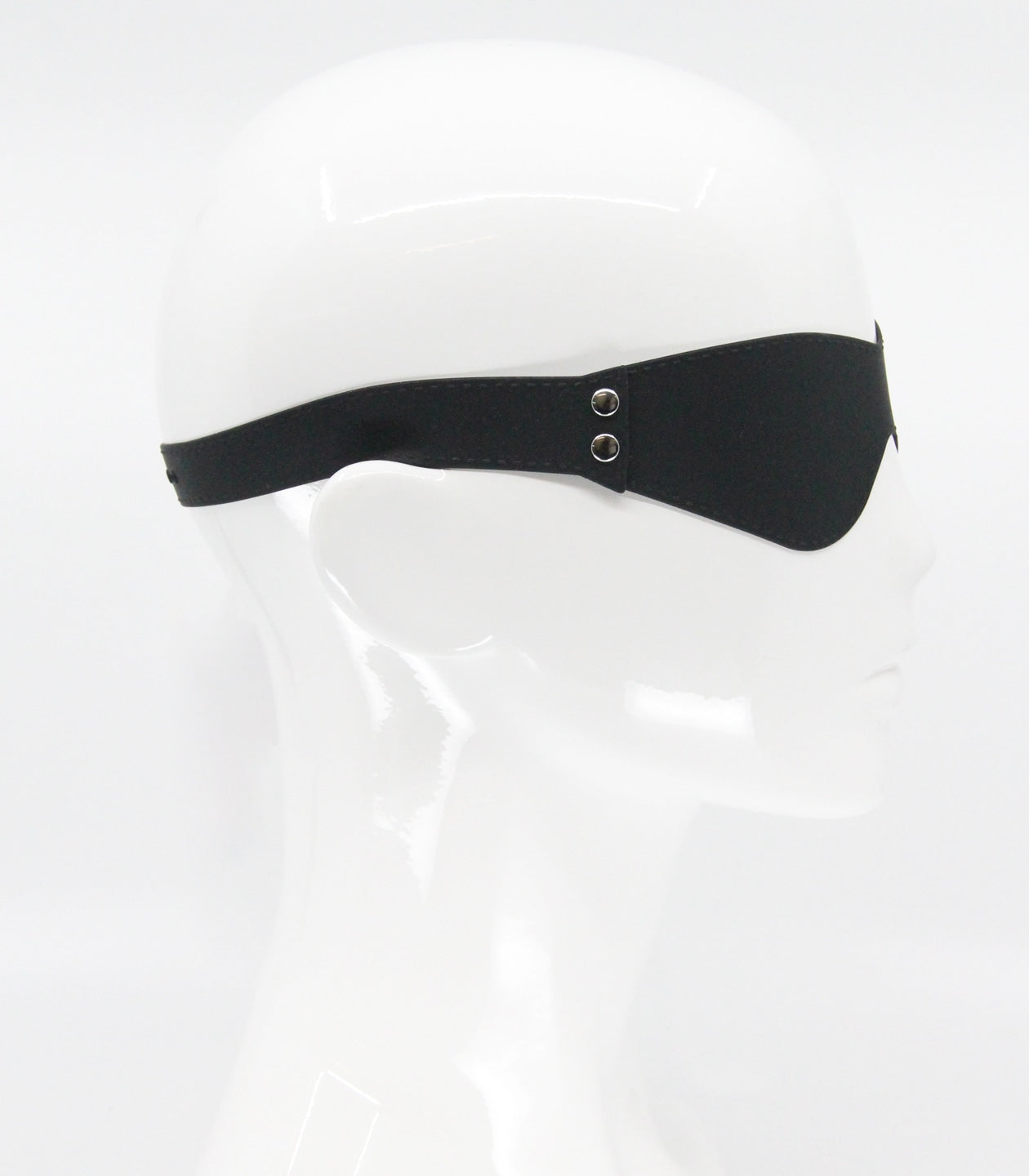 Love In Leather Silicone Blindfold BLI052