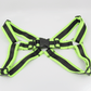 Love In Leather BRA020 Nylon Webbing Brace - MULTIPLE COLOURS