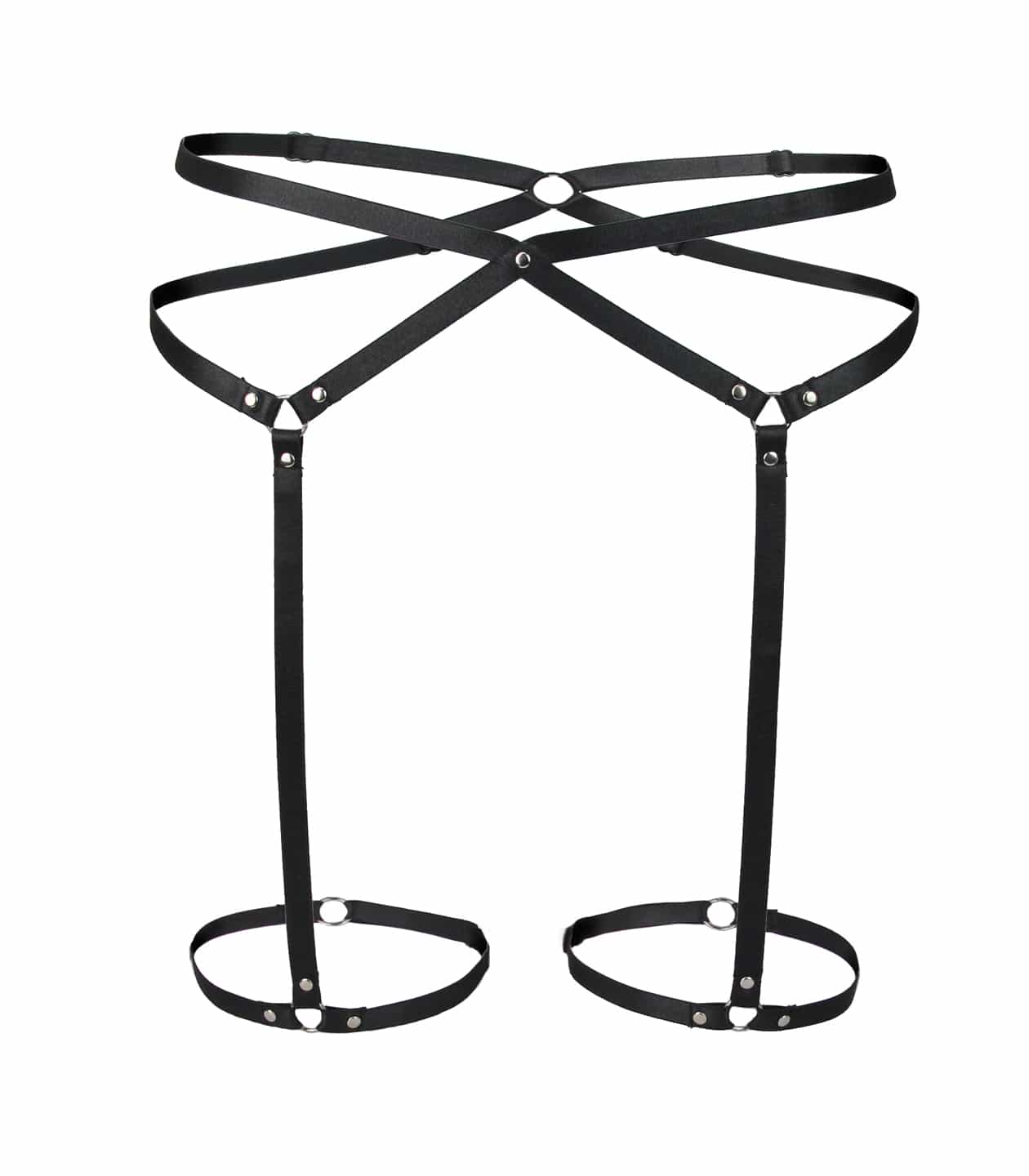 Love In Leather BRAP190 Intricate Leg Harness One Size