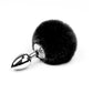 Love In Leather Bunny Tail Butt Plug - MULTIPLE COLOURS