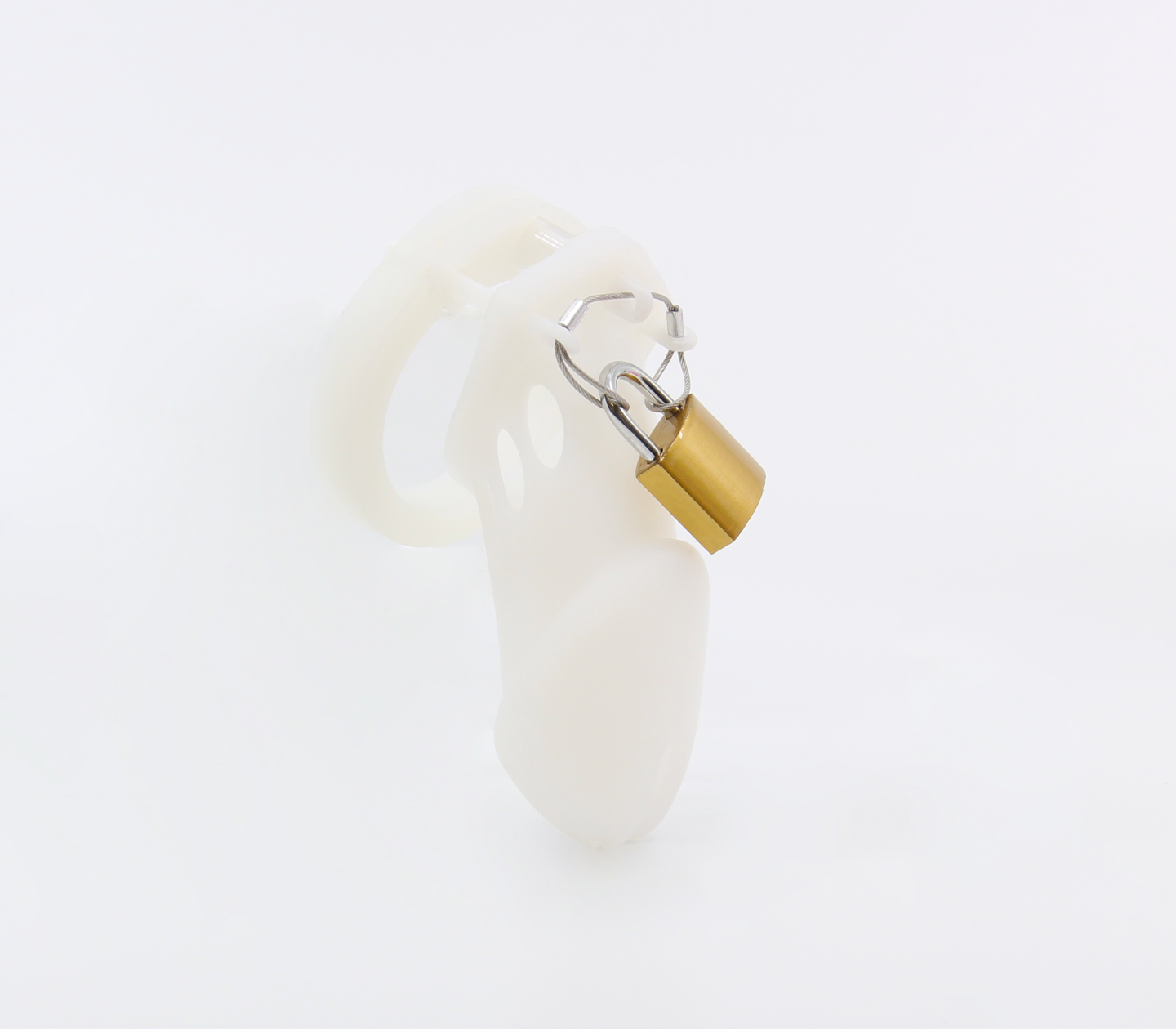 Love In Leather Silicone Sheath Style Cock Cage