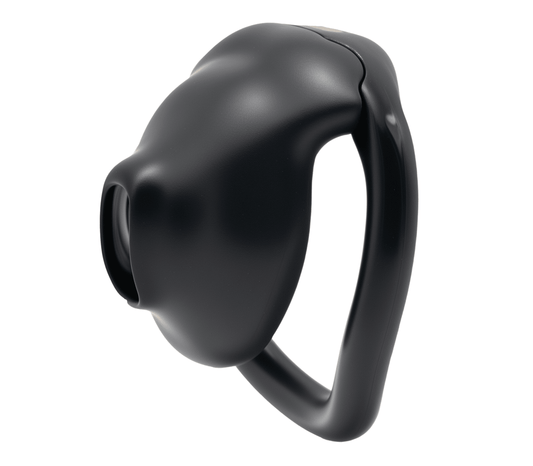 Love In Leather CAGE012 Micro Cock Cage Flat Chastity - MULTIPLE COLOURS