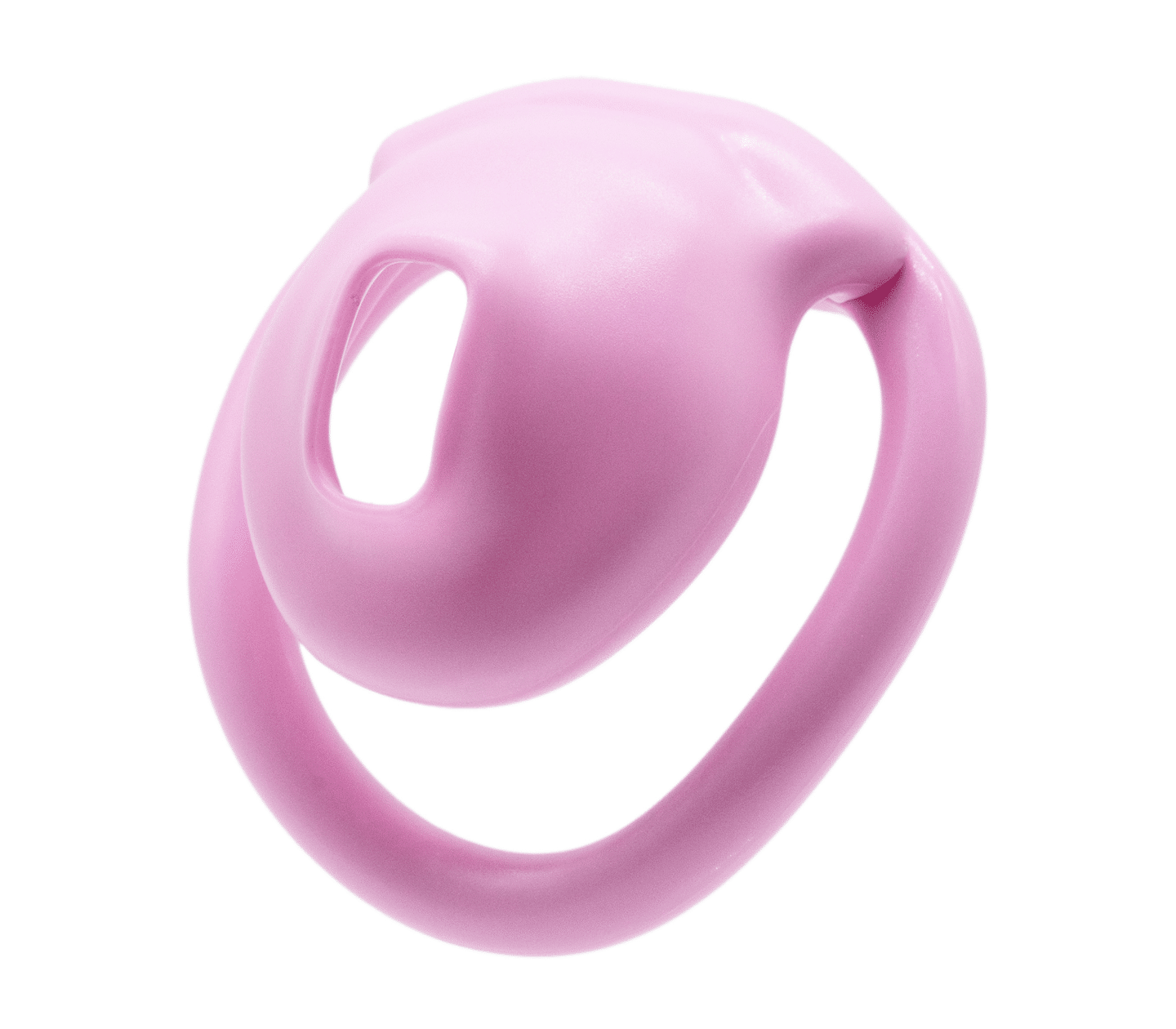 Love In Leather CAGE012 Micro Cock Cage Flat Chastity - MULTIPLE COLOURS