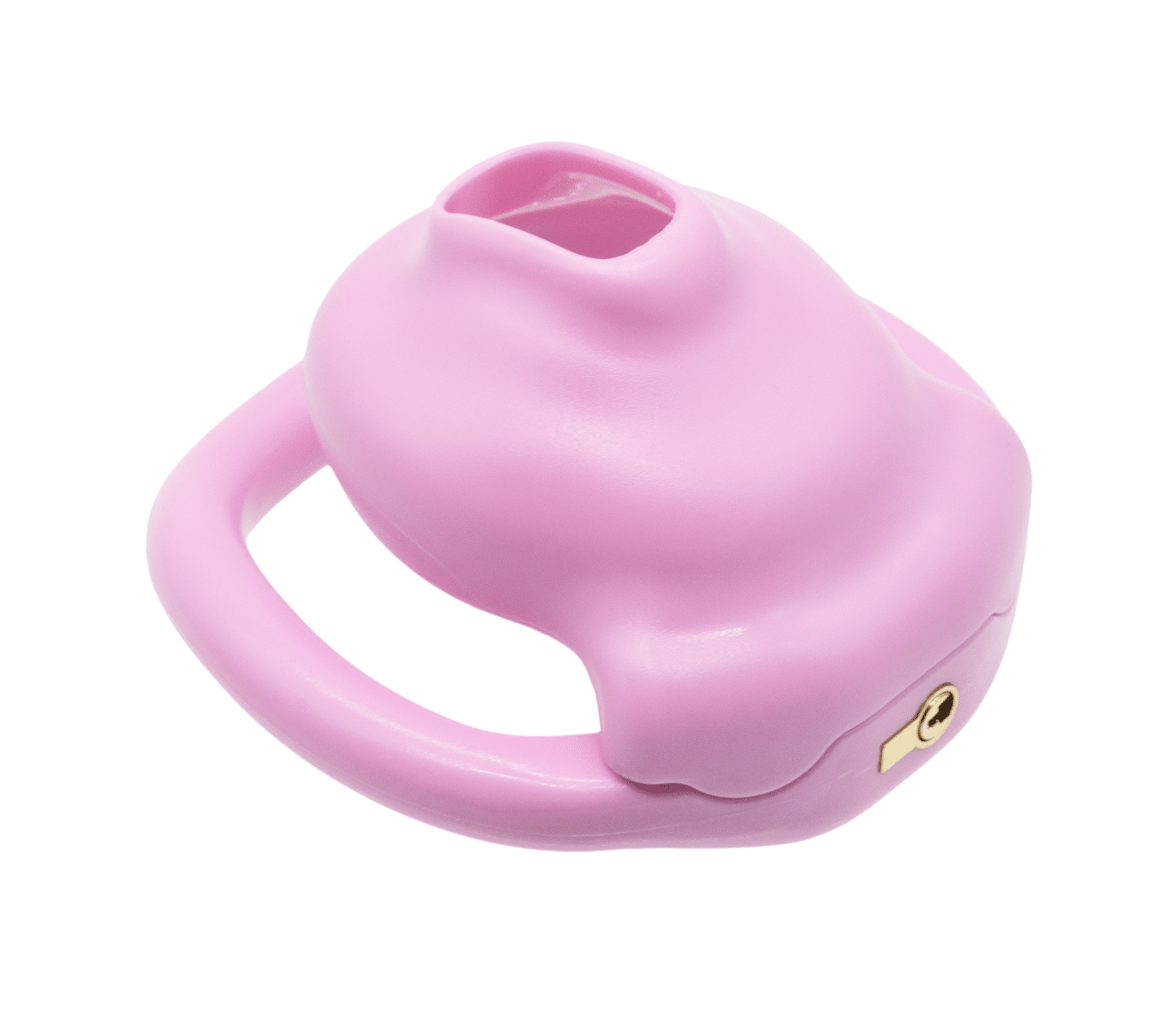 Love In Leather CAGE012 Micro Cock Cage Flat Chastity - MULTIPLE COLOURS