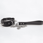 Love In Leather Leather & Chain Lead With 4 Spikes