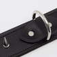Love In Leather Unlined Wide Leather Collar With Long Dog Spikes