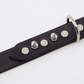 Love In Leather Unlined Leather Collar With Short Dog Spikes