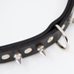 Love In Leather Unlined Leather Collar With Short Dog Spikes