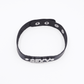 Love In Leather 'SEXY' Diamanté Word Thin Leather Collar