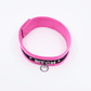 Love In Leather 'BITCH' Diamanté Word Soft & Fluffy Collar