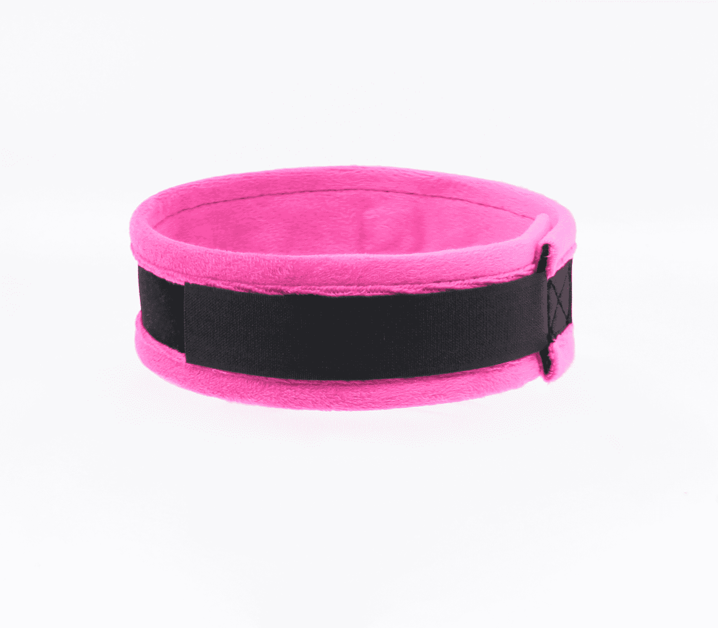 Love In Leather 'BITCH' Diamanté Word Soft & Fluffy Collar