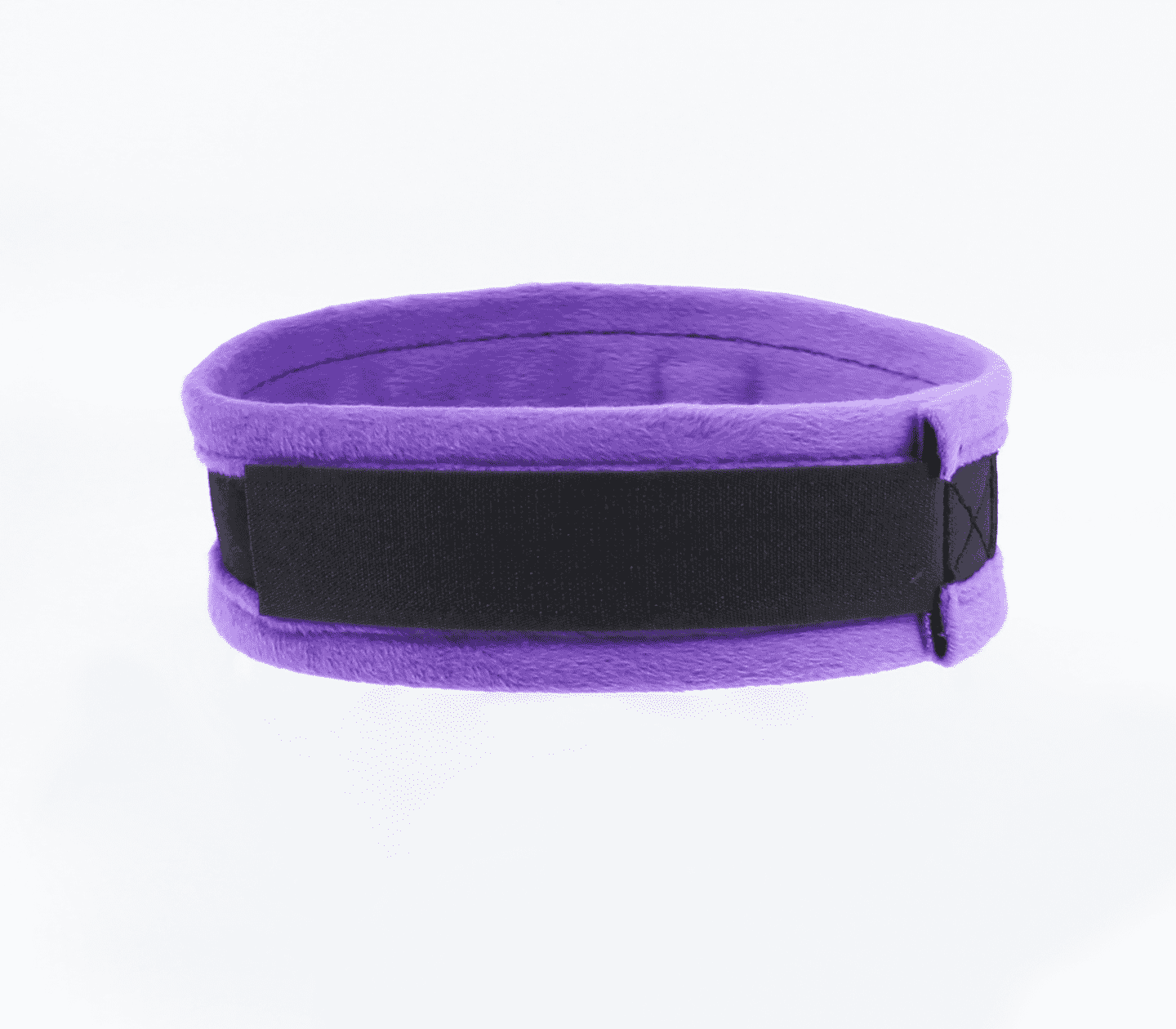 Love In Leather 'BITCH' Diamanté Word Soft & Fluffy Collar