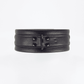 Love In Leather Faux Leather Collar & Lead Set with Matte Black Metal Hardware