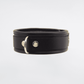 Love In Leather Leather Collar With Coloured Hardware