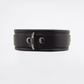 Love In Leather Leather Collar With Coloured Hardware