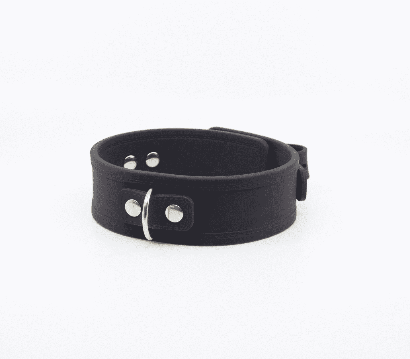 Love In Leather Silicone Collar & Lead Set