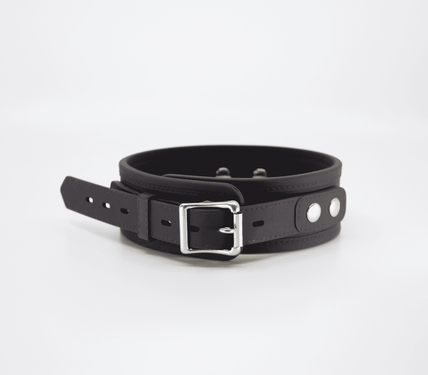 Love In Leather Silicone Collar & Lead Set