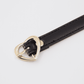 Love In Leather Leather Collar With Heart Buckle