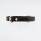Love In Leather Leather Collar With Heart Buckle