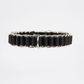 Love In Leather Chain Link & Leather Woven Collar & Lead Set