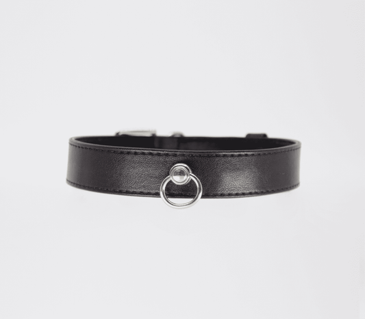 Love In Leather Tipped Leather Collar & Lead Set