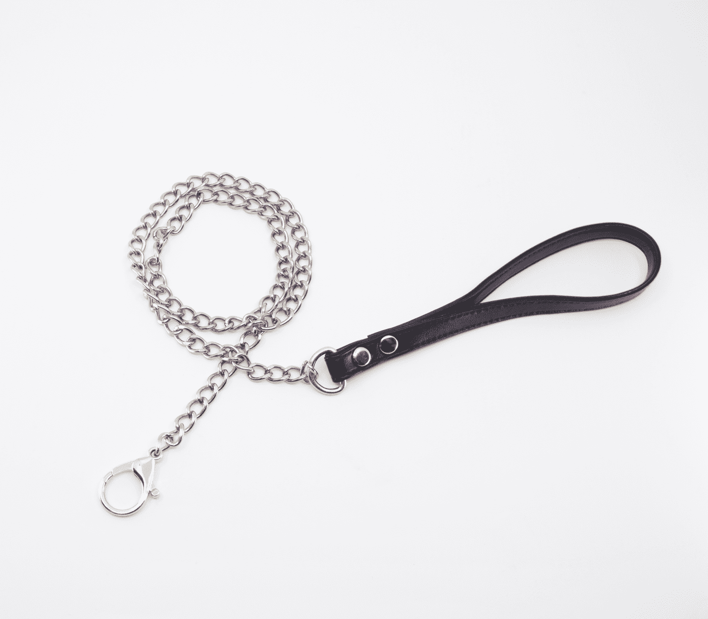 Love In Leather Tipped Leather Collar & Lead Set