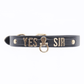 Love In Leather “Yes Sir” Faux Leather Collar