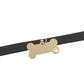 Love In Leather Faux Leather Collar With Engravable Bone