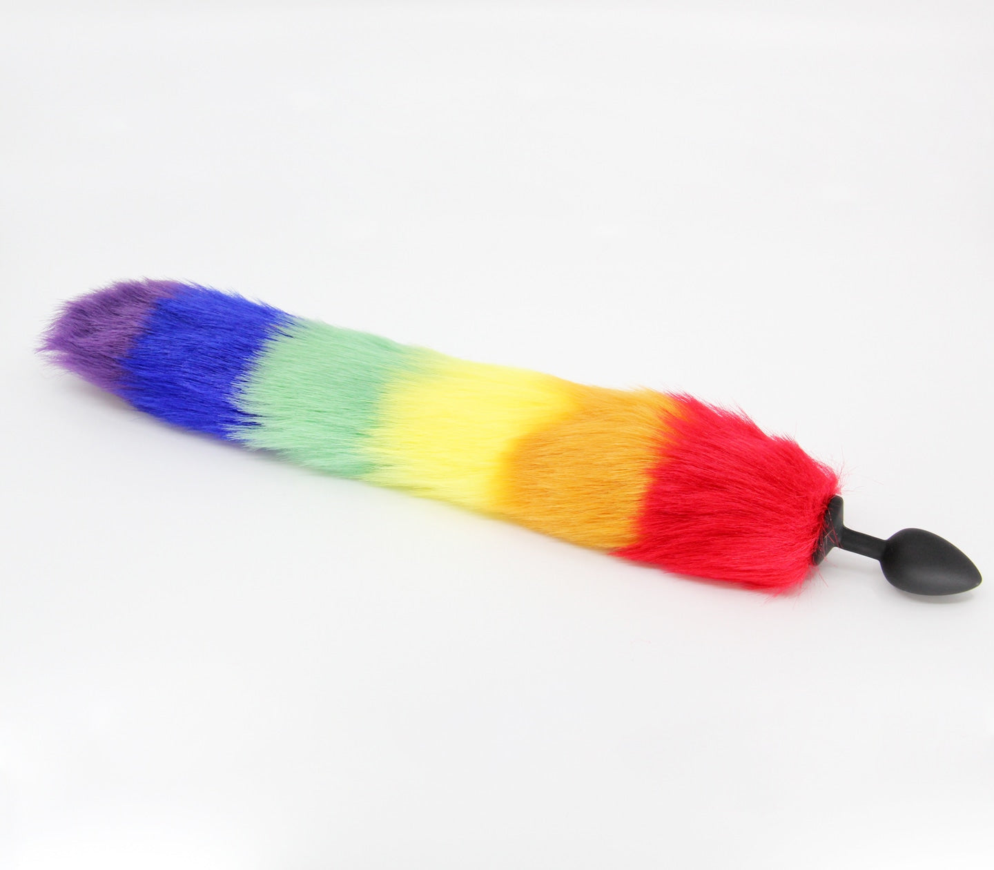 Love In Leather FOX004 Fox Tail Butt Plug - MULTIPLE COLOURS