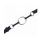 Love In Leather Silicone Bit Gag With Metal O-Ring GAG009