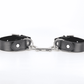 Love In Leather Classic Unlined Leather Handcuffs With Detachable Double Snap Join