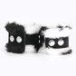 Love In Leather Soft & Fluffy Fleece Handcuffs With Suede Leather Strap