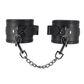 Love In Leather Premium Padded Leather Handcuffs Featuring Luxurious Coloured Hardware