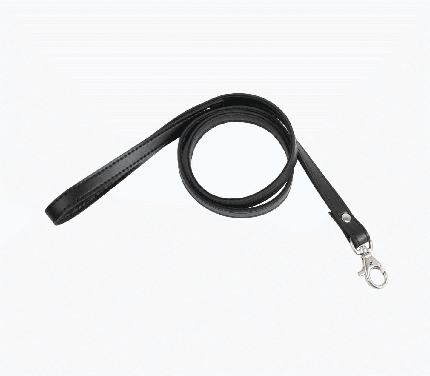 Love In Leather Long Faux Leather Lead