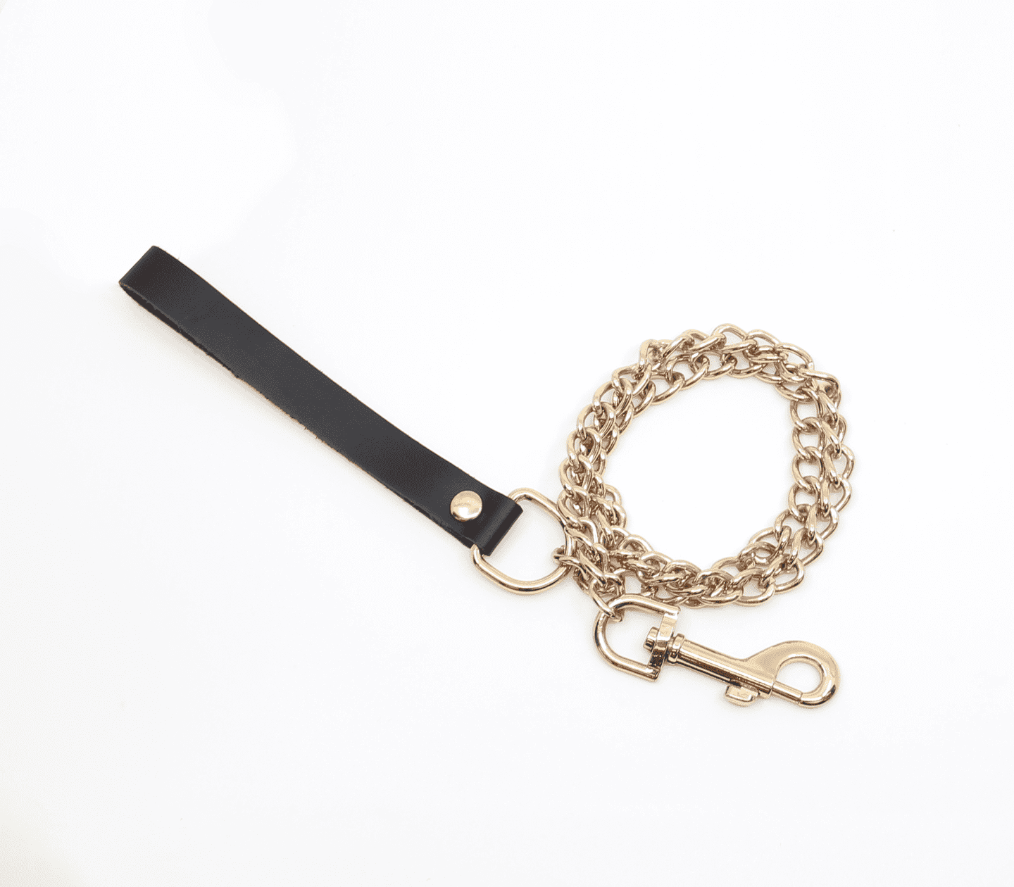 Love In Leather Leather & Chain Lead