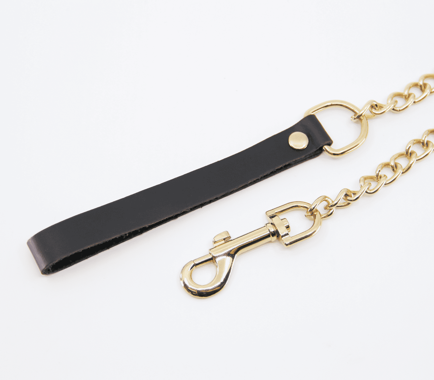 Love In Leather Leather & Chain Lead