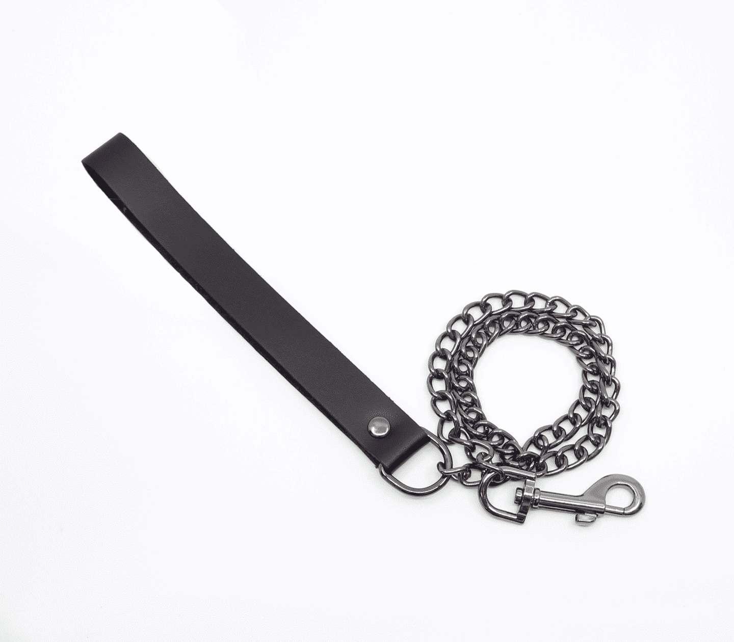 Love In Leather Leather & Chain Lead
