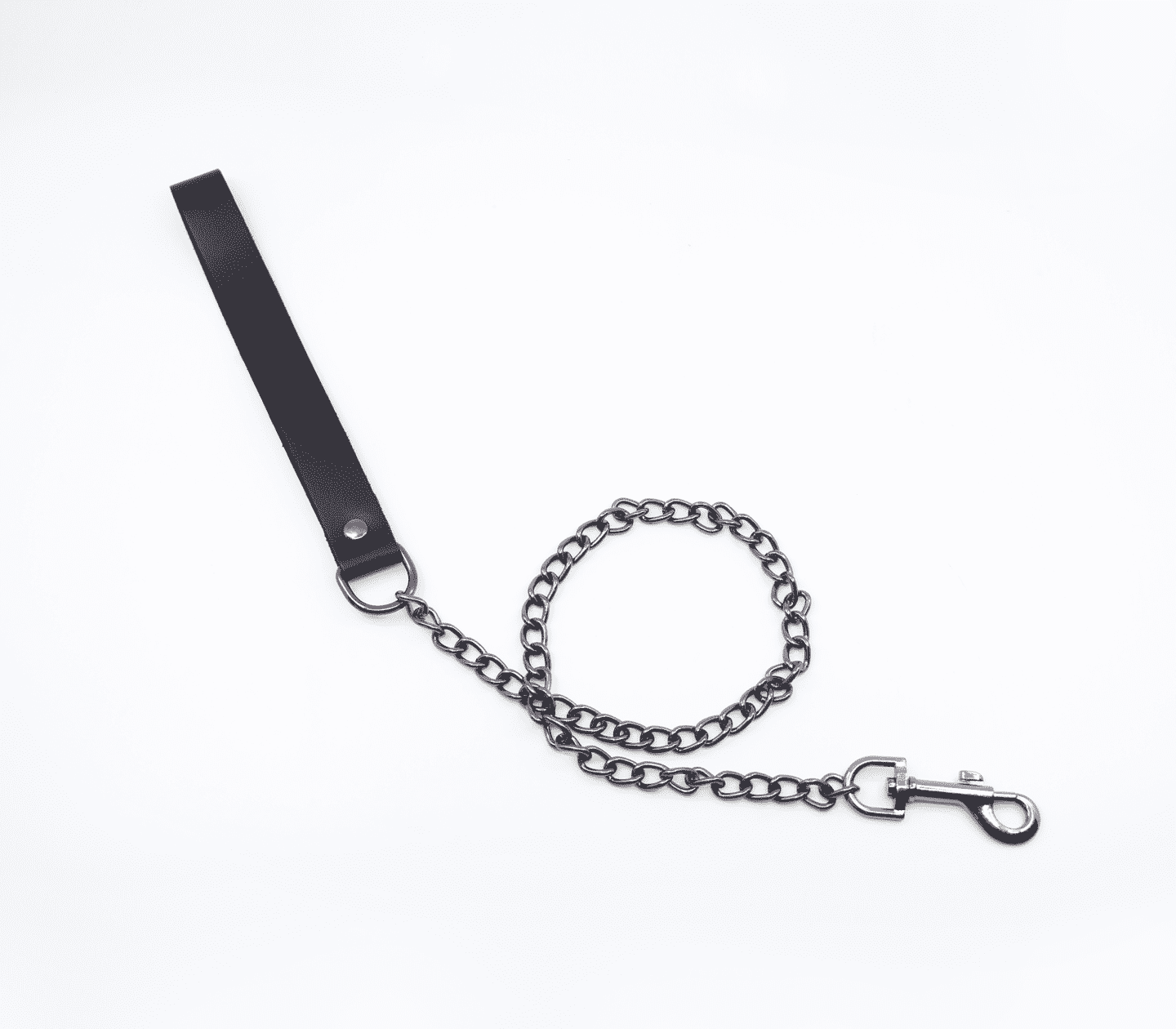 Love In Leather Leather & Chain Lead