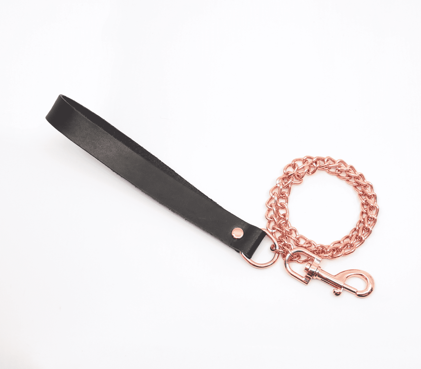 Love In Leather Leather & Chain Lead