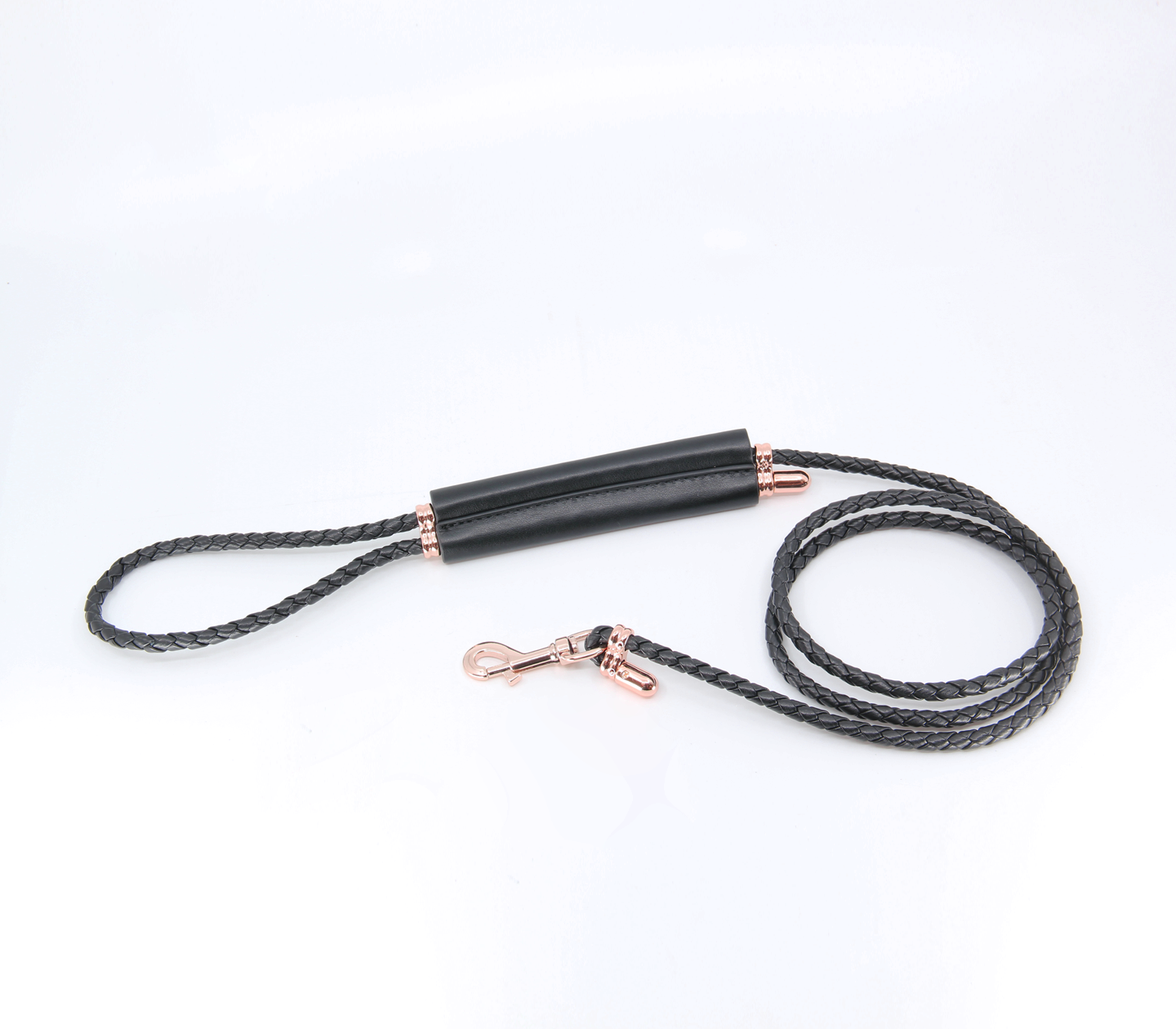 Love In Leather Adjustable Faux Leather Lead