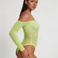 Love In Leather LIN008 Rhinestone Bodysuit One Size - MULTIPLE COLOURS