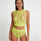 Love In Leather LIN010 Rhinestone Two Piece Set One Size - MULTIPLE COLOURS