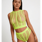 Love In Leather LIN010 Rhinestone Two Piece Set One Size - MULTIPLE COLOURS
