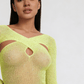 Love In Leather LIN012 Rhinestone Dress One Size - MULTIPLE COLOURS
