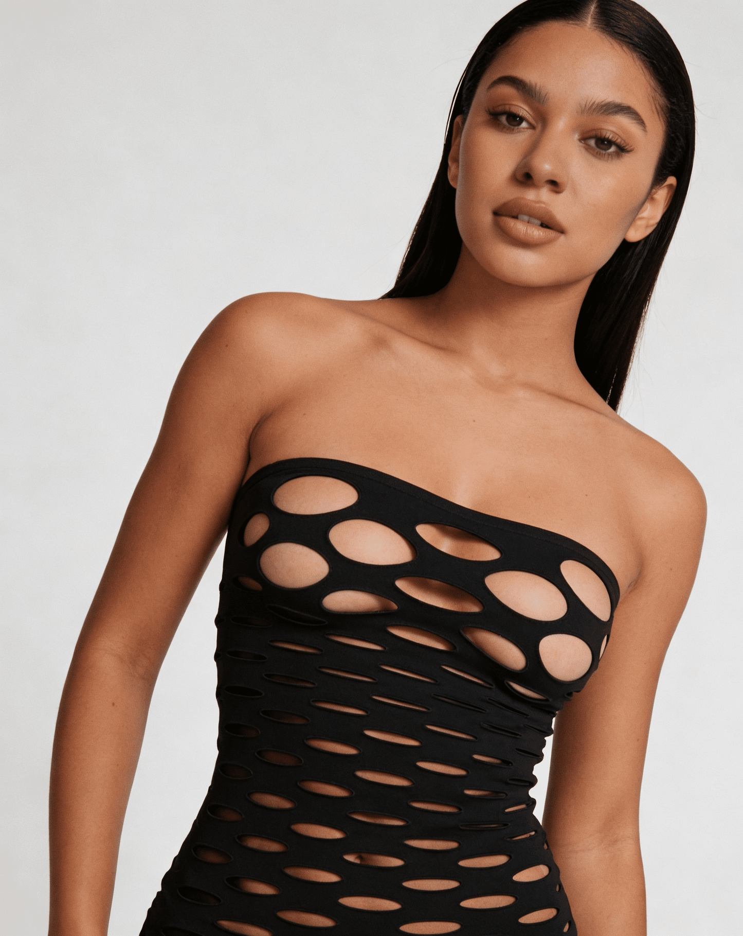 Love In Leather LIN013 Tube Dress One Size - MULTIPLE COLOURS