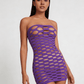 Love In Leather LIN013 Tube Dress One Size - MULTIPLE COLOURS